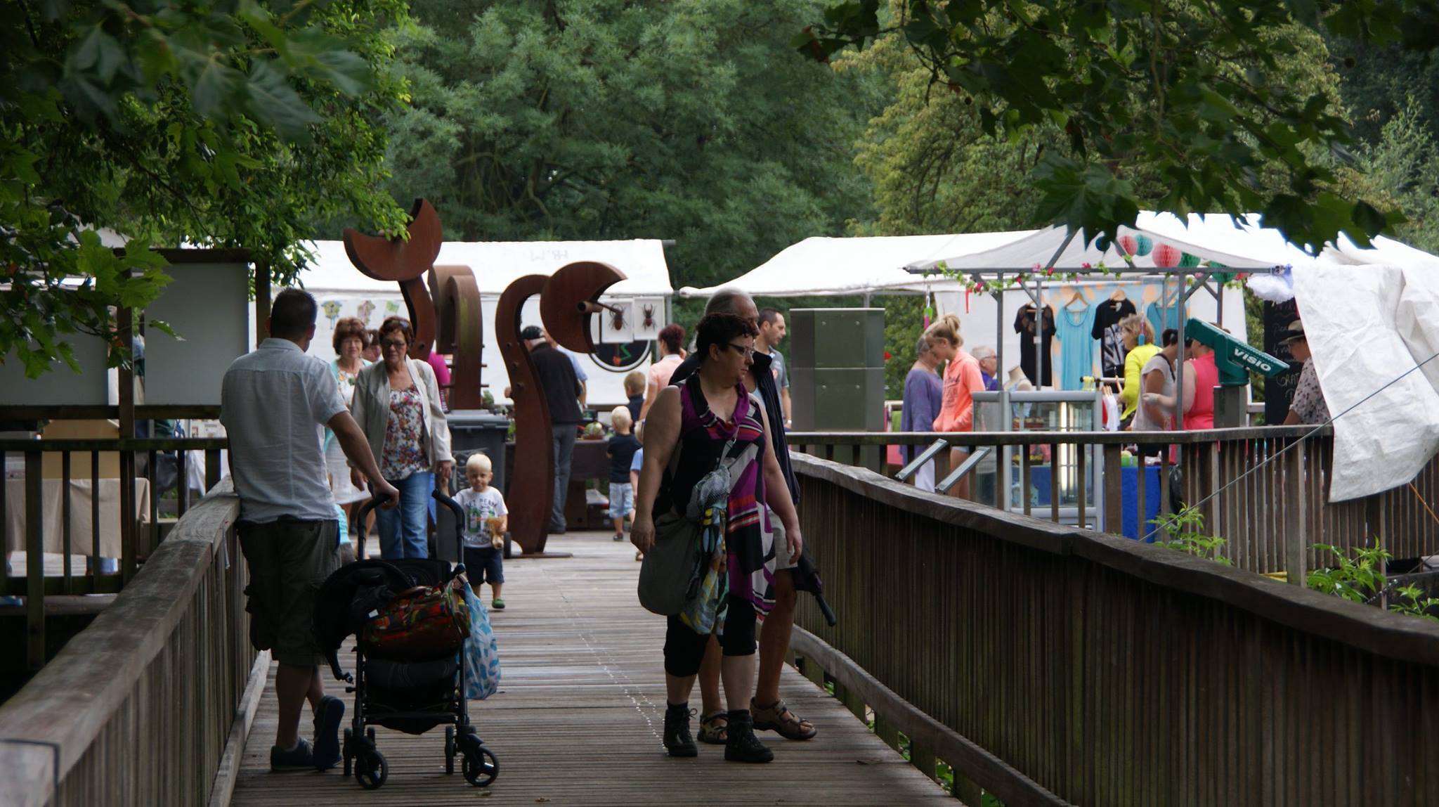 Kunstmarkt in Kasteelpark Born